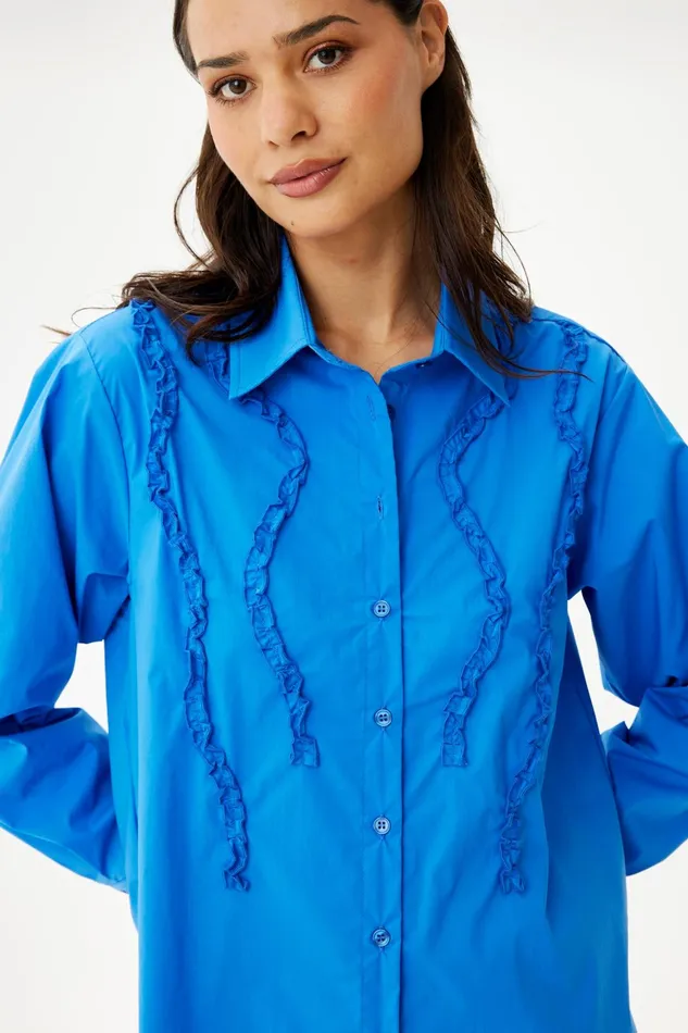 TARA SHIRT 16415 502 Royal Blue 502 Women IN FRONT SALE