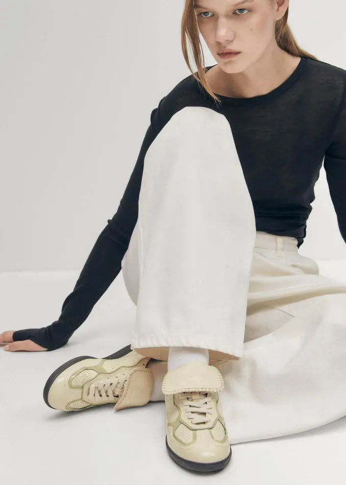 Tb490 Club Onix Cream Leather Sneakers WomenMen ALOHAS Sneakers