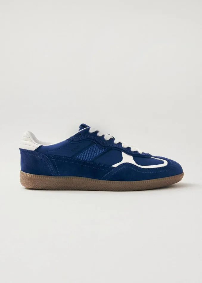Tb490 Rife Sheen Blue Leather Sneakers WomenMen ALOHAS Sneakers