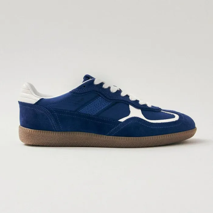 Tb490 Rife Sheen Blue Leather Sneakers WomenMen ALOHAS Sneakers