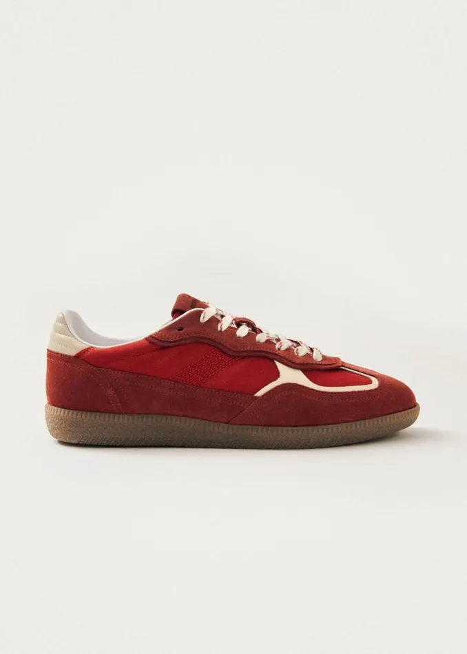 Tb490 Rife Sheen Red Leather Sneakers WomenMen ALOHAS Sneakers