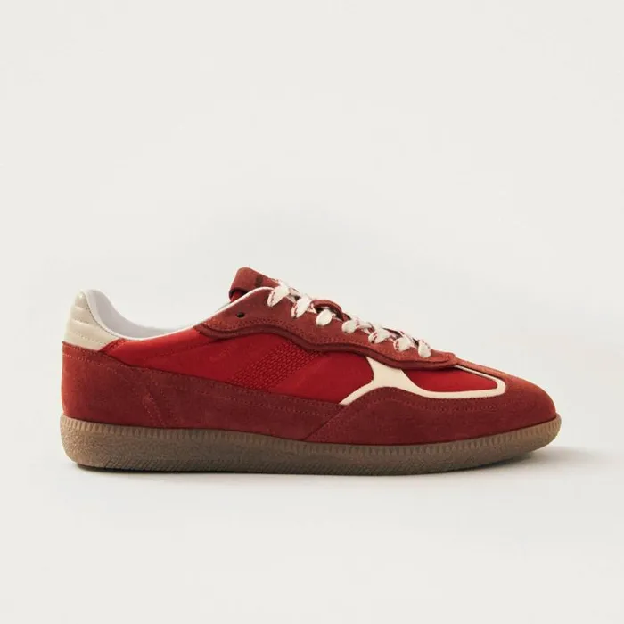 Tb490 Rife Sheen Red Leather Sneakers WomenMen ALOHAS Sneakers