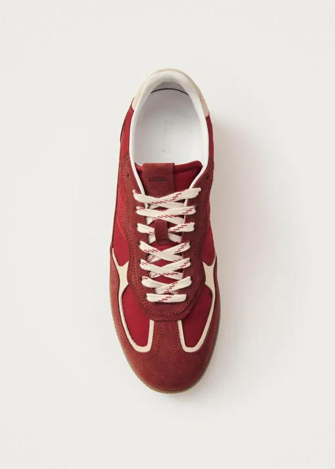 Tb490 Rife Sheen Red Leather Sneakers WomenMen ALOHAS Sneakers