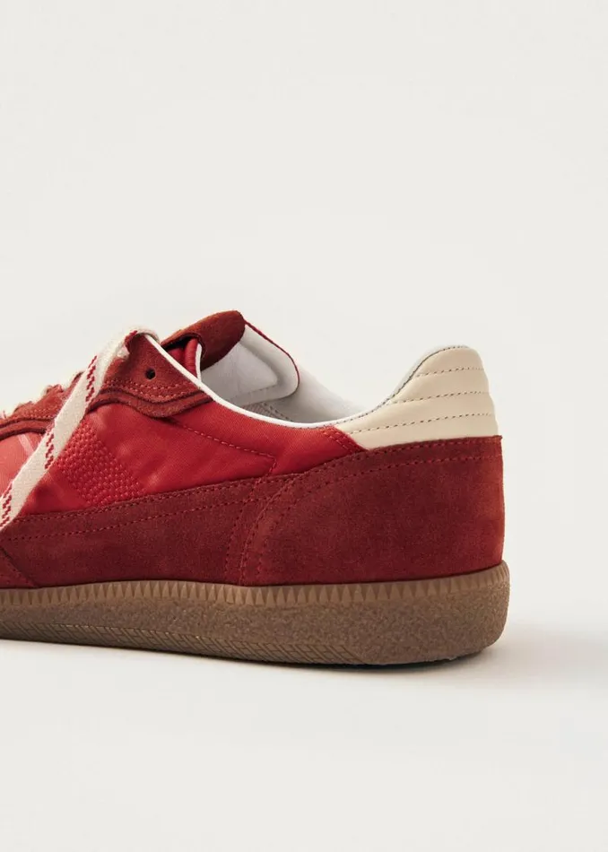 Tb490 Rife Sheen Red Leather Sneakers WomenMen ALOHAS Sneakers