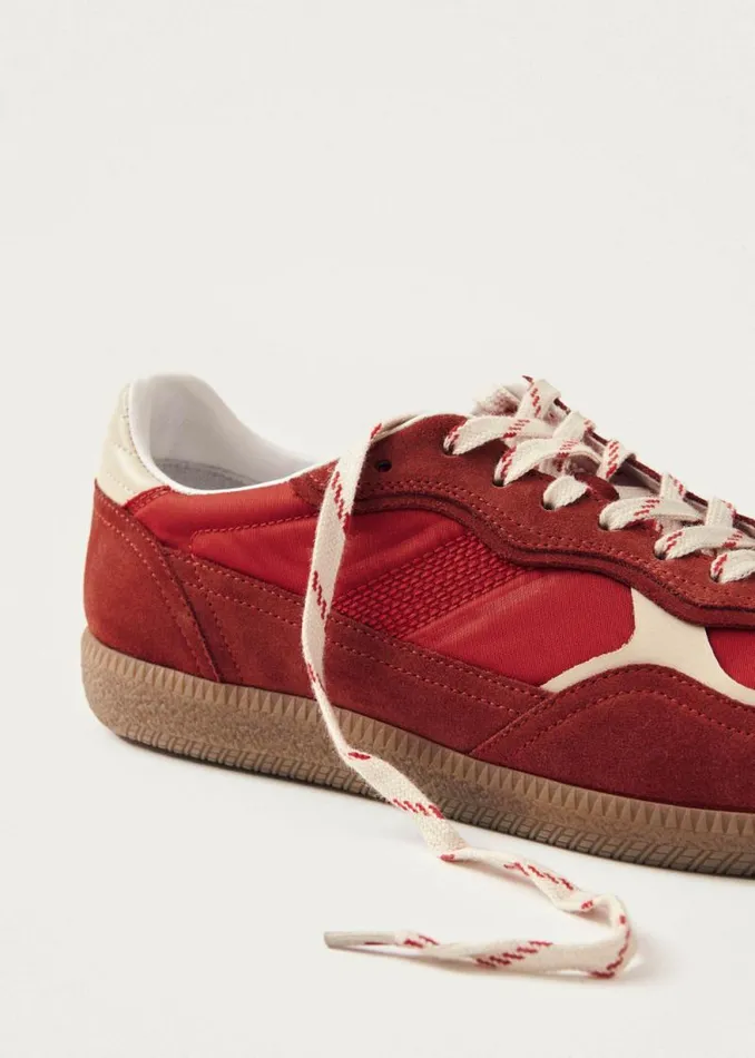 Tb490 Rife Sheen Red Leather Sneakers WomenMen ALOHAS Sneakers