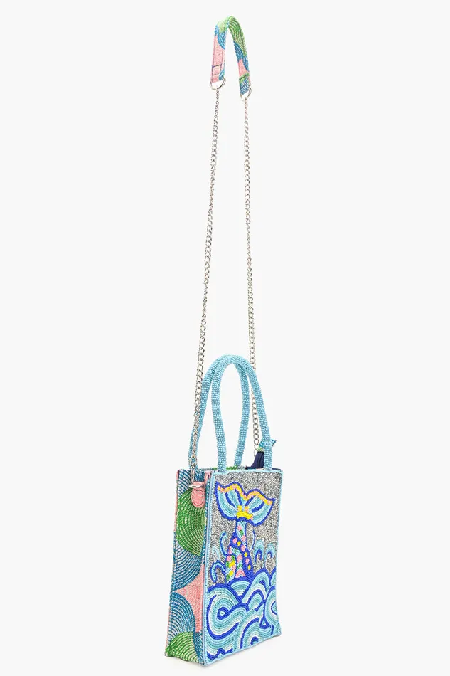 The Little Mermaid Beaded Top Handle Bag The Little Mermaid Beaded Top Handle Bag