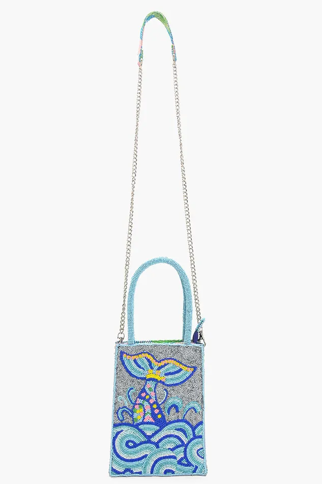 The Little Mermaid Beaded Top Handle Bag The Little Mermaid Beaded Top Handle Bag