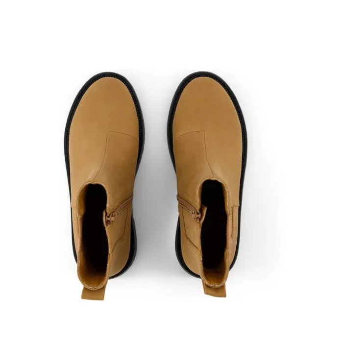 Toms Boots and Booties Bennet Kids Boot Tan Nubuck Pu 8211 Kids