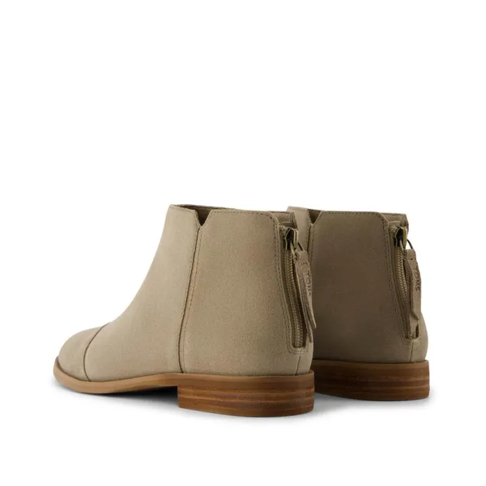 Toms Boots and Booties Rylie Ankle Bootie Natural Suede 8211 Women Toms Boots and Booties Rylie Ankle Bootie Natural Suede 8211 Women