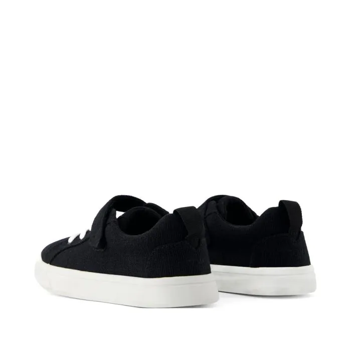 Toms Dress Casual Cruz LaceUp Kids Sneaker Black Heritage Canvas 8211 Kids Toms Dress Casual Cruz LaceUp Kids Sneaker Black Heritage Canvas 8211 Kids