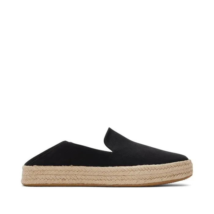 Toms Espadrilles Carolina Espadrille Twill Black 8211 Women Toms Espadrilles Carolina Espadrille Twill Black 8211 Women