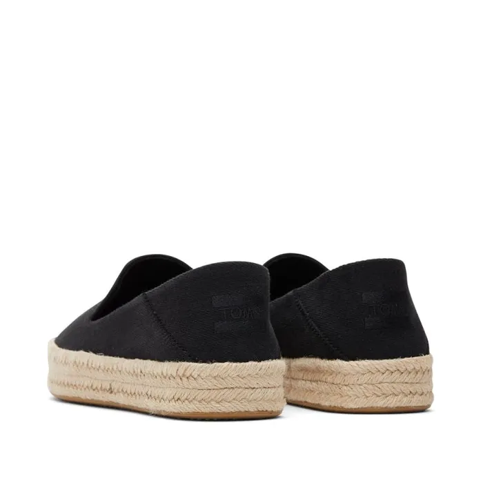 Toms Espadrilles Carolina Espadrille Twill Black 8211 Women Toms Espadrilles Carolina Espadrille Twill Black 8211 Women