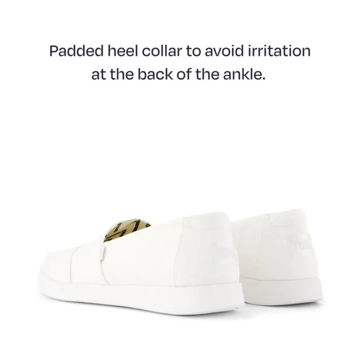 Toms Slip Ons Alpargata Plus White Recycled Cotton Canvas 8211 Women Toms Slip Ons Alpargata Plus White Recycled Cotton Canvas 8211 Women