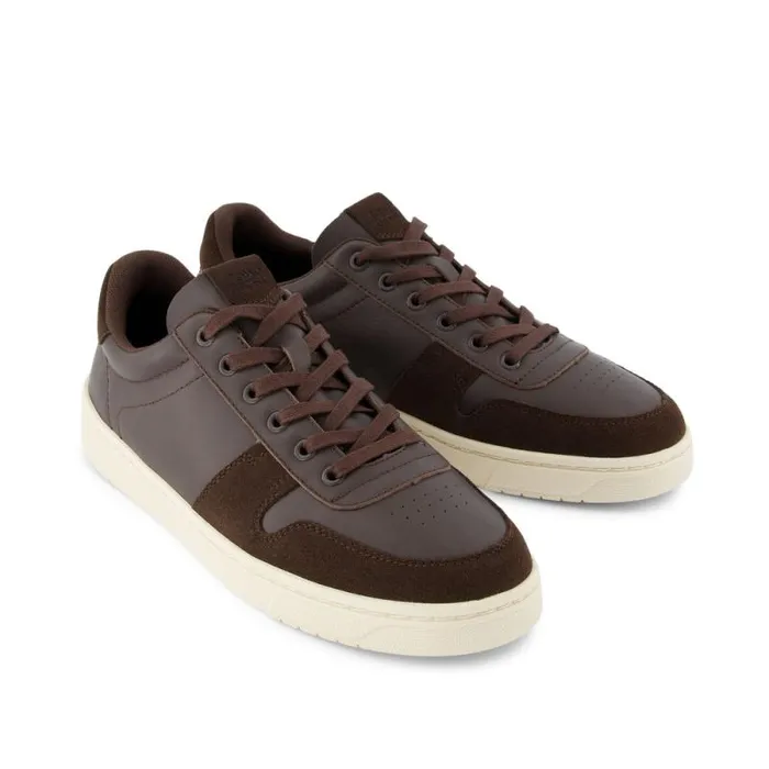 Toms Sneakers TRVL LITE Court Sneaker Brown Leather 8211 Men Toms Sneakers TRVL LITE Court Sneaker Brown Leather 8211 Men