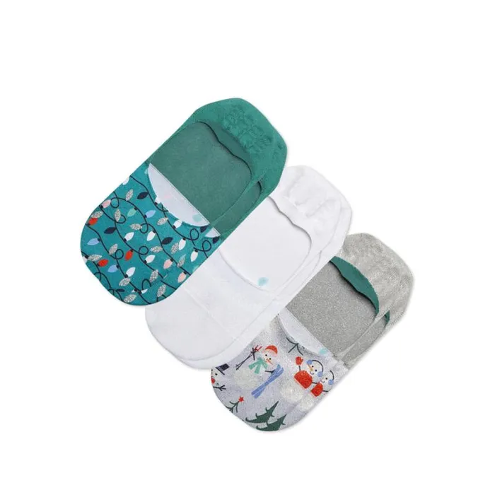 Toms Socks Classic No Show Socks 3 Pack Snowman 8211 Gear