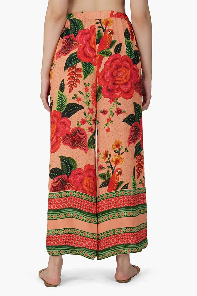Tropical Bloom Straight Pants Tropical Bloom Straight Pants