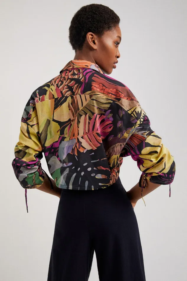 Tropical Blouse Women Desigual Tops and Shirts