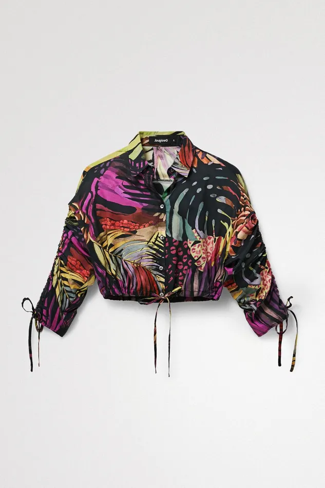 Tropical Blouse Women Desigual Tops and Shirts