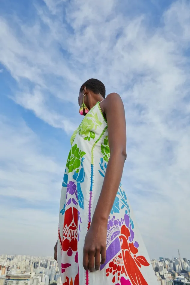 Tropical Graphic Maxi Dress Women FARM Rio Maxi Dresses Tropical Graphic Maxi Dress Women FARM Rio Maxi Dresses