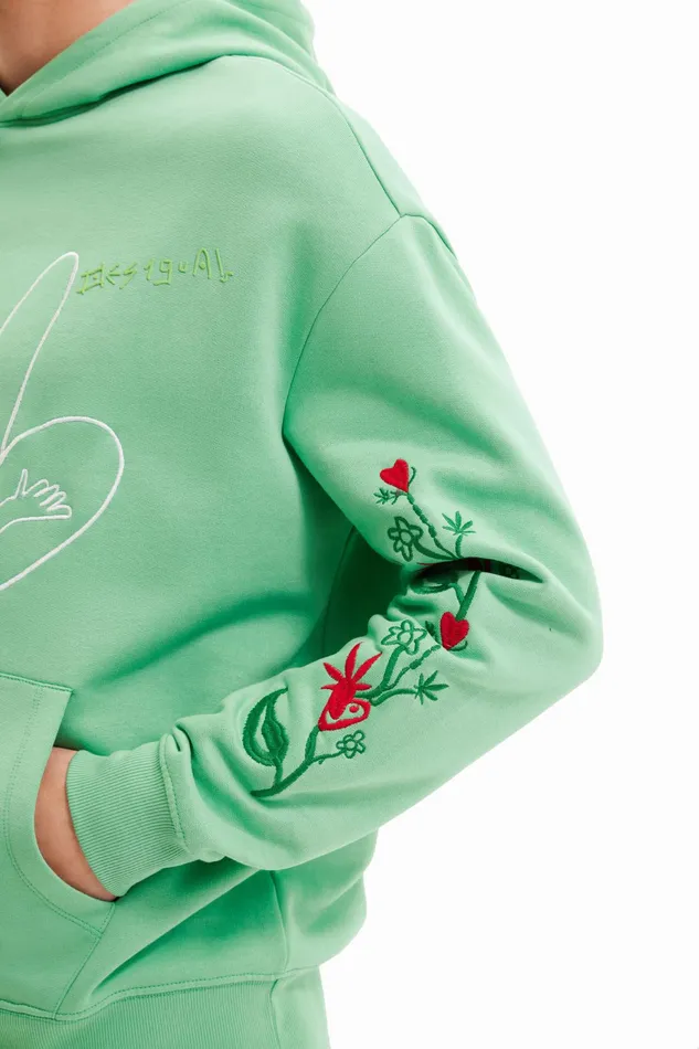 Ufo Hoodie Mens Desigual Sweaters and Sweatshirts