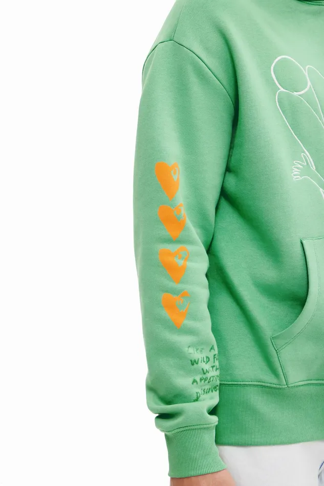 Ufo Hoodie Mens Desigual Sweaters and Sweatshirts