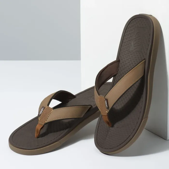 UltraCush Sea Esta DachshundGum Sandals Vans Men UltraCush Sea Esta DachshundGum Sandals Vans Men