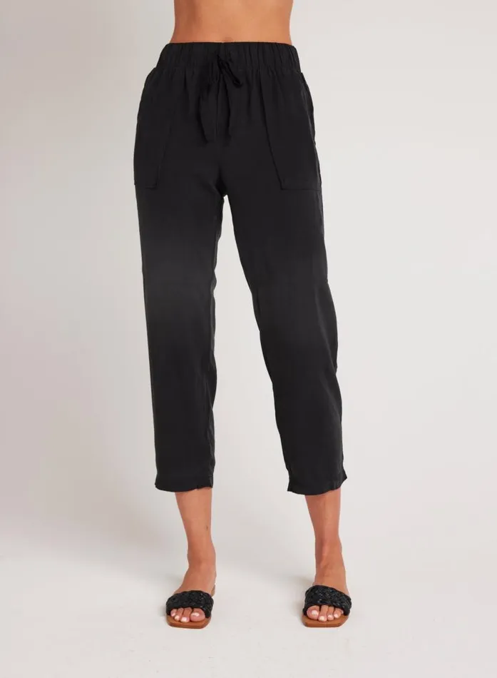 Utility Tie Waist Trouser 8211 Vintage Black Women Bella Dahl Pants Utility Tie Waist Trouser 8211 Vintage Black Women Bella Dahl Pants