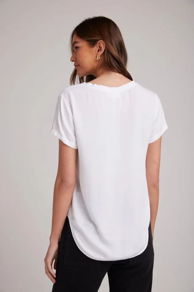 VNeck Tee 8211 White Women Bella Dahl TShirts VNeck Tee 8211 White Women Bella Dahl TShirts