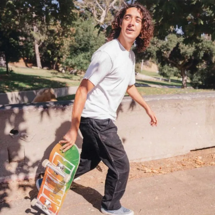 V96 Relaxed Rowan Zorilla Denim Black Pants and Denim Vans Men