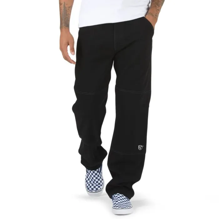 V96 Relaxed Rowan Zorilla Denim Black Pants and Denim Vans Men