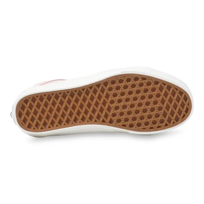 Vans Classics Shoes MenWomen Soft Leather Sk8Hi Tapered BlushingSnow White Vans Classics Shoes MenWomen Soft Leather Sk8Hi Tapered BlushingSnow White