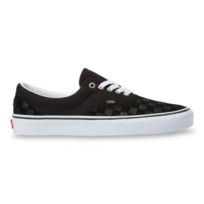 Vans Deboss Checkerboard Era BlackTrue White Men Classics Shoes Vans Deboss Checkerboard Era BlackTrue White Men Classics Shoes