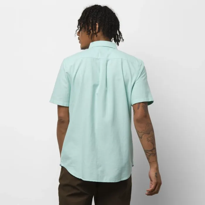 Vans Houser Buttondown Shirt Dusty Jade Green Men Shirts and Flannels Vans Houser Buttondown Shirt Dusty Jade Green Men Shirts and Flannels
