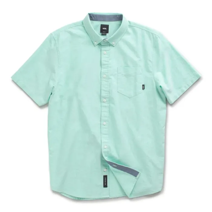 Vans Houser Buttondown Shirt Dusty Jade Green Men Shirts and Flannels Vans Houser Buttondown Shirt Dusty Jade Green Men Shirts and Flannels