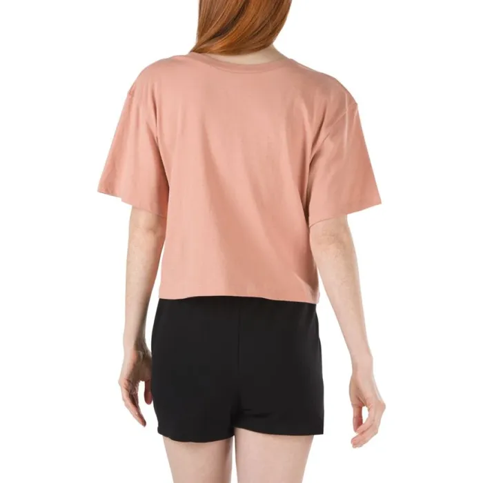 Vans TShirts and Tanks Women Ya Mos Cropped Tee Rose Dawn Vans TShirts and Tanks Women Ya Mos Cropped Tee Rose Dawn
