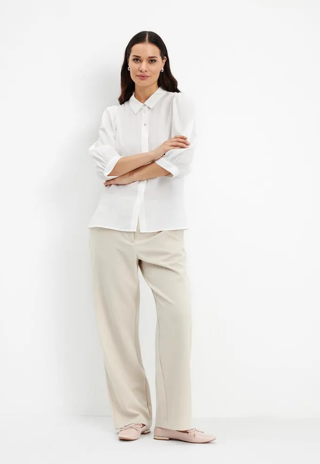 VIKY SHIRT 15592 010 White 010 Women IN FRONT BLOUSES SHIRTS