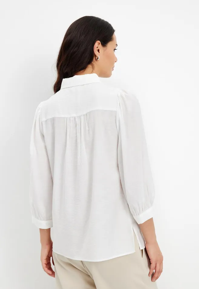 VIKY SHIRT 15592 010 White 010 Women IN FRONT BLOUSES SHIRTS