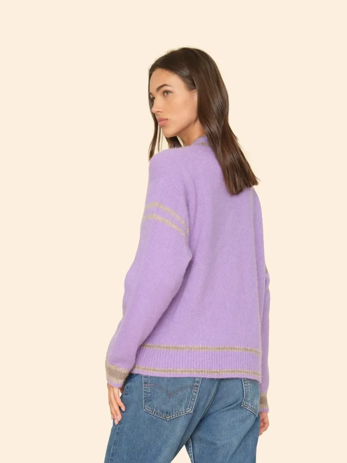 Violet Taupe Carey Cardigan Women Sweaters and Jackets XRENA Violet Taupe Carey Cardigan Women Sweaters and Jackets XRENA
