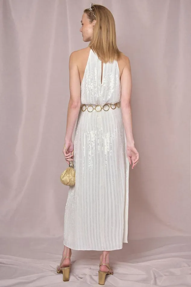 Vivienne Sequins Ivory Women RIXO Bridal Party Vivienne Sequins Ivory Women RIXO Bridal Party