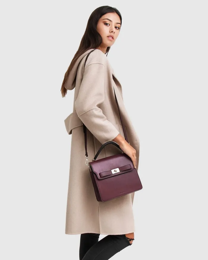 Walk This Way Wool Blend Oversized Coat 8211 Sand Women Coats and Jackets Belle and Bloom