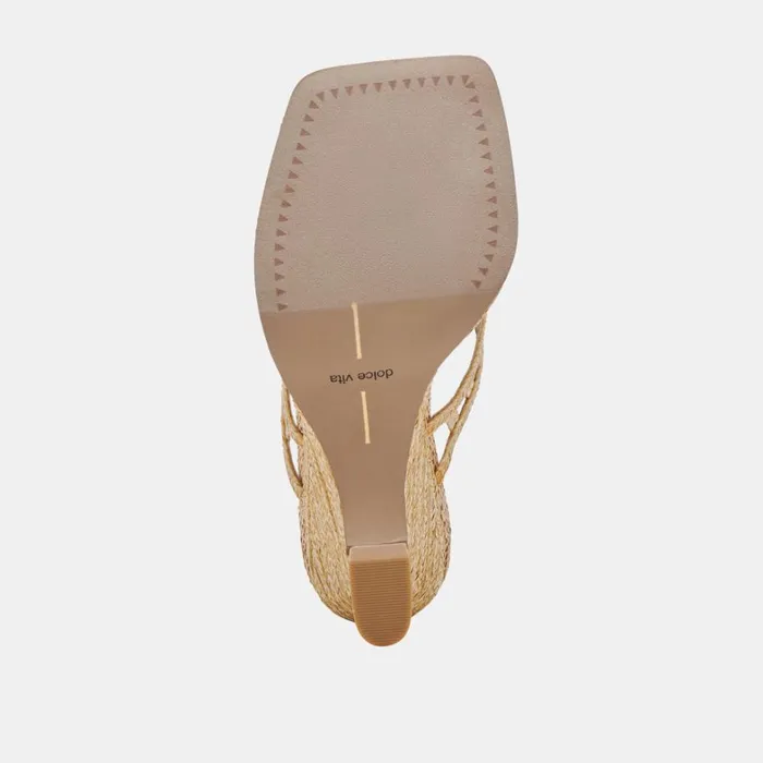 Wedges Women Dolce Vita Nullah Wedges Lt Natural Raffia