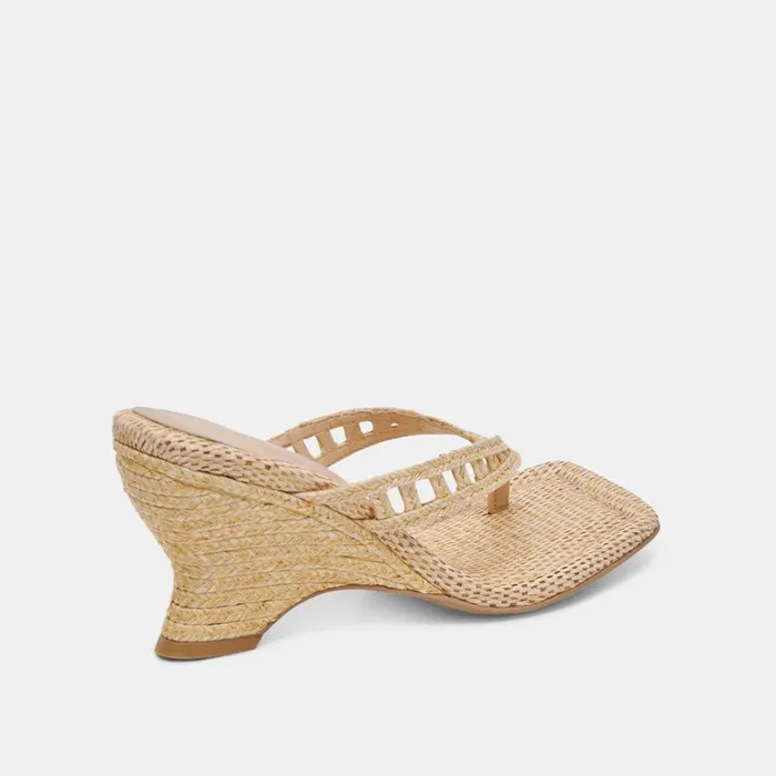 Wedges Women Dolce Vita Nullah Wedges Lt Natural Raffia