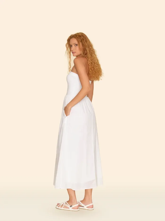 White Finnian Dress Women Dresses XRENA White Finnian Dress Women Dresses XRENA