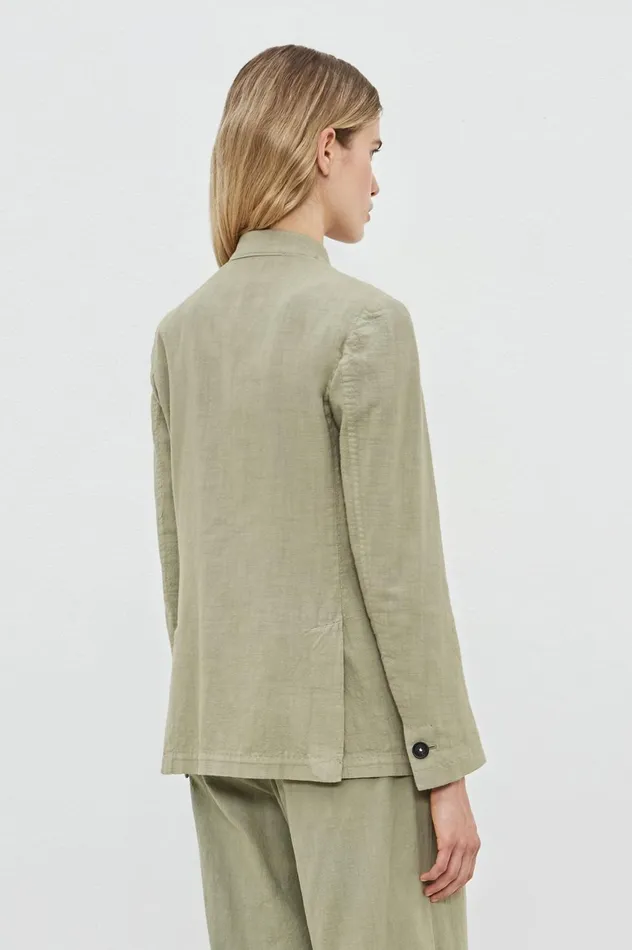 Women BALIW 8211 Cotton Singlebreasted Jacket 8211 Fango Massimo Alba Jackets and Coats Women BALIW 8211 Cotton Singlebreasted Jacket 8211 Fango Massimo Alba Jackets and Coats
