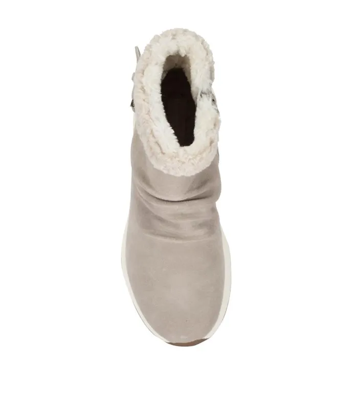 Women Baretraps Booties Becki Cold Weather Bootie Stone Suede Women Baretraps Booties Becki Cold Weather Bootie Stone Suede