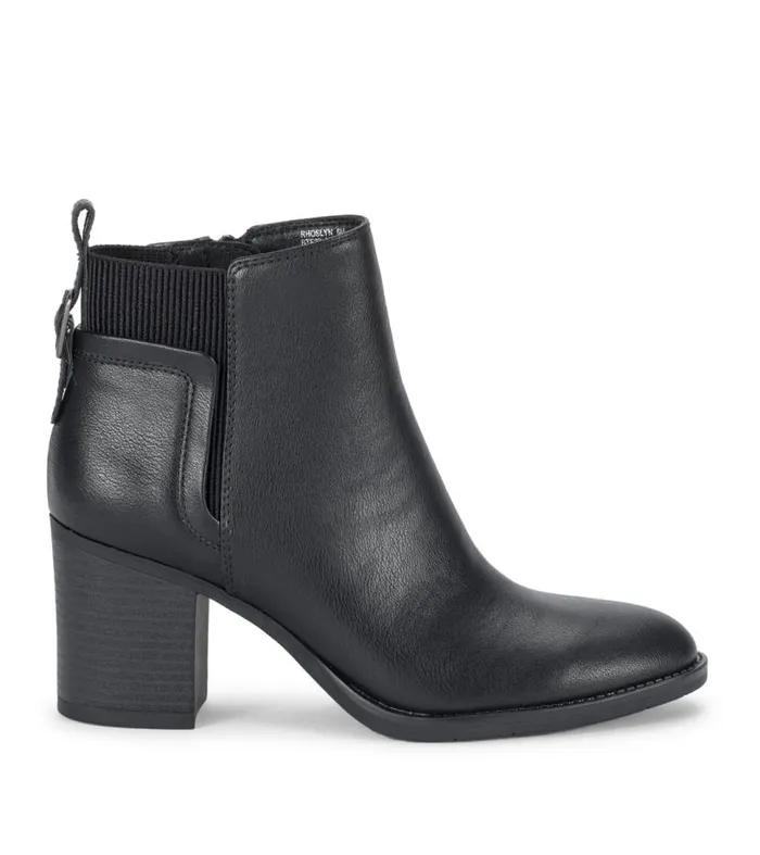 Women Baretraps Booties Rhoslyn Block Heel Bootie Black Women Baretraps Booties Rhoslyn Block Heel Bootie Black