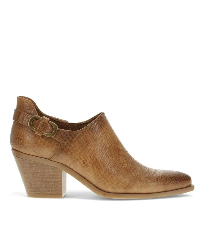 Women Baretraps Booties Yanah Block Heel Ankle Bootie Dark Almond Women Baretraps Booties Yanah Block Heel Ankle Bootie Dark Almond