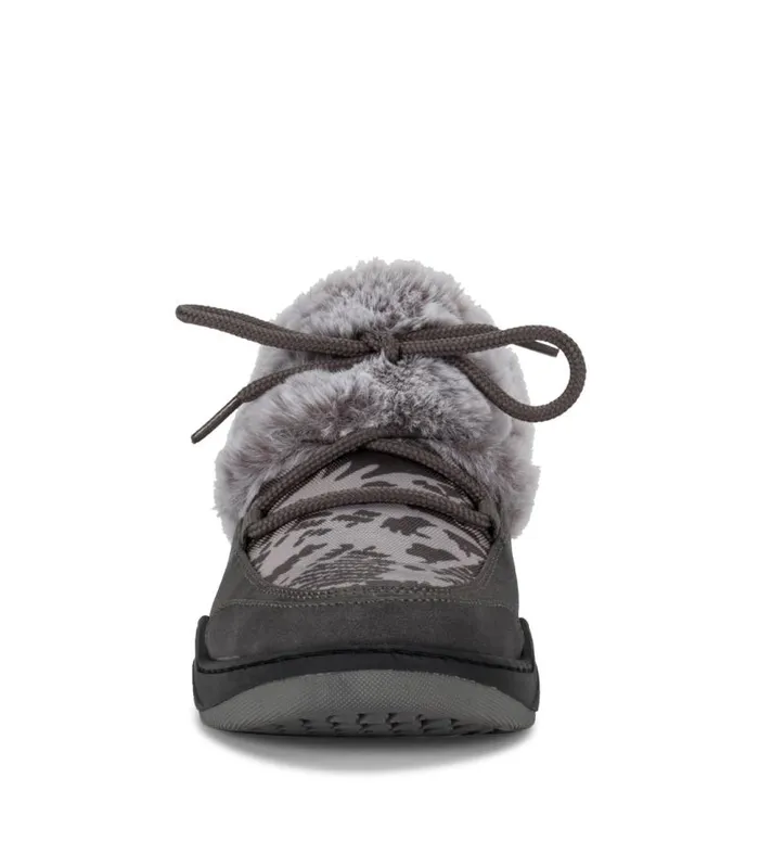 Women Baretraps Clogs and Mules Landon Clog Slipper Dark Grey Zebra