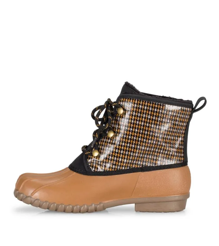 Women Baretraps Cold Weather Boots Fernanda Duck Boot Camel Multi Women Baretraps Cold Weather Boots Fernanda Duck Boot Camel Multi