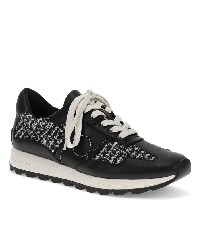 Women Baretraps Flats and Loafers Gwenda Lace Up Sneaker Black Multi